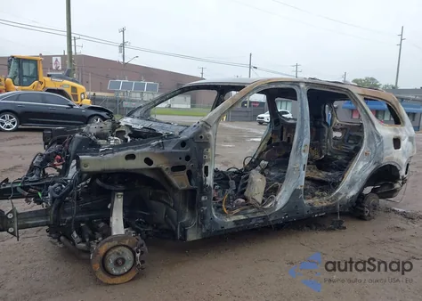 2017 Dodge Durango Citadel Awd from USA, damaged, VIN 1C4RDJEG8HC758282